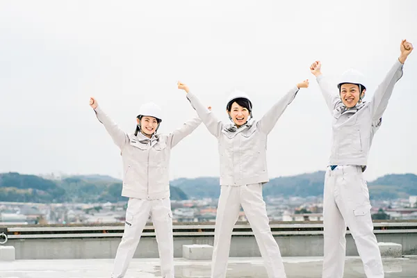 建設業で働く人のイメージ画像