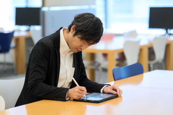 BuddyBoardを活用した現場の打ち合わせ風景